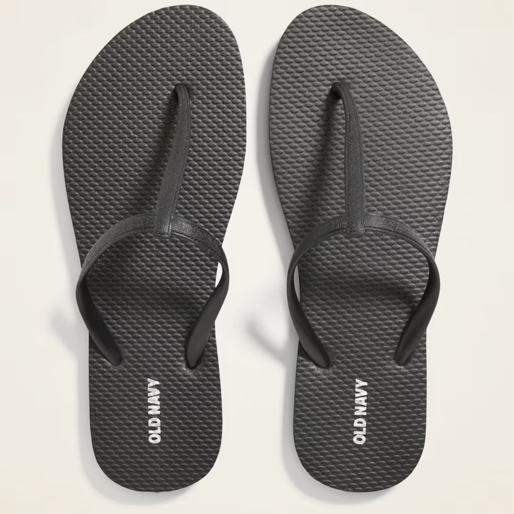 Old Navy T-Strap Flip-Flops Size 10
